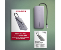 Axagon HUB HMC-6GM2 USB 6 in1 10Gbps hub - 1185574 - zdjęcie 10